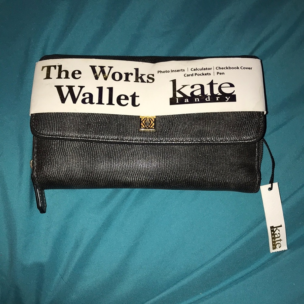 Kate Landry Black Wallet